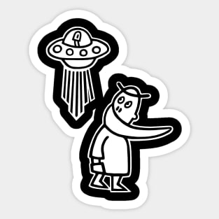 Ufo Sticker